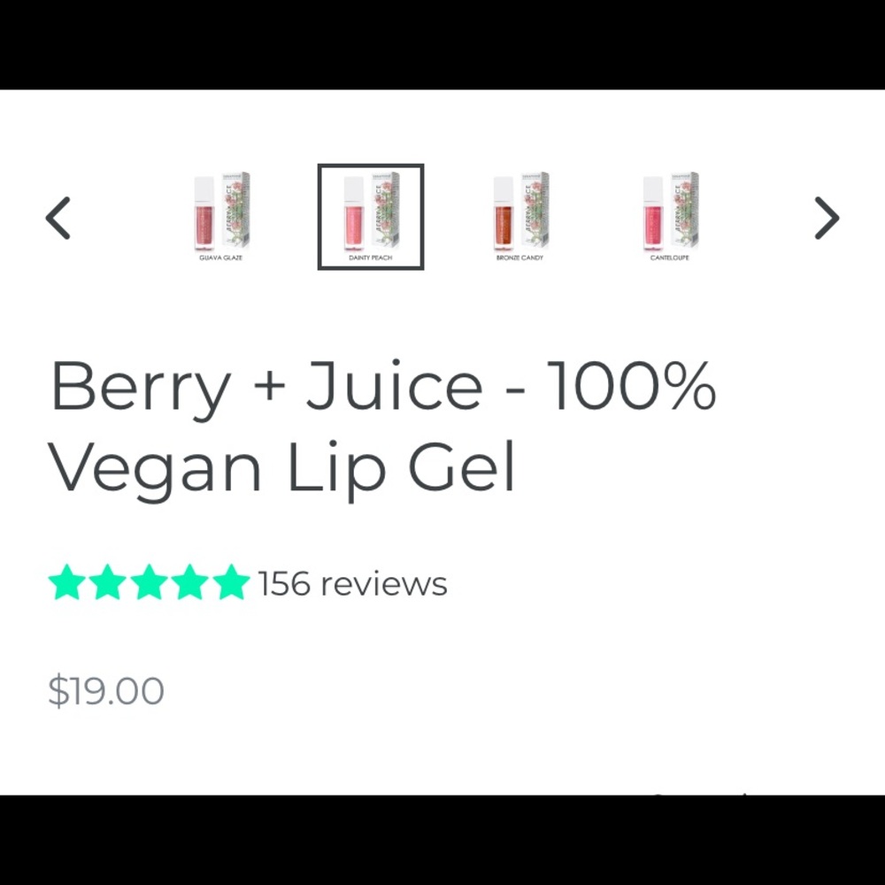 BERRY & juice Botanicals Lip Gel - Picture 9 of 11